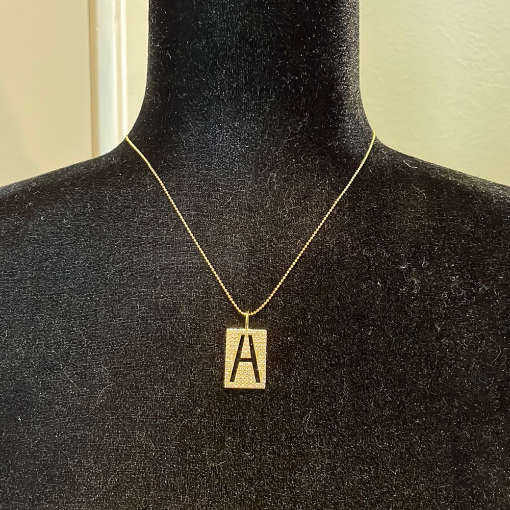 KC Chic design “A” necklace